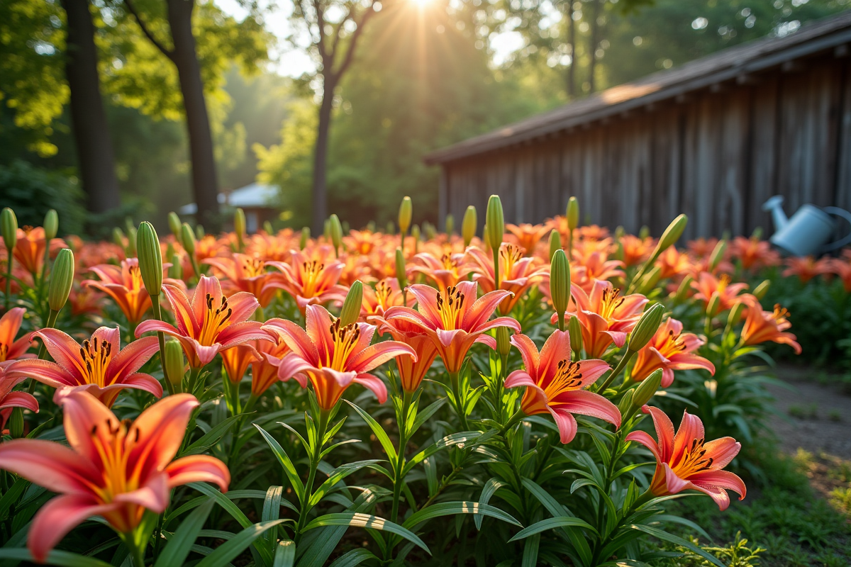 fleurs jardin